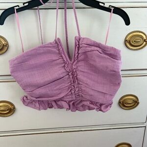 Purple cross neck top! worn a couple of times but in perfect condition.